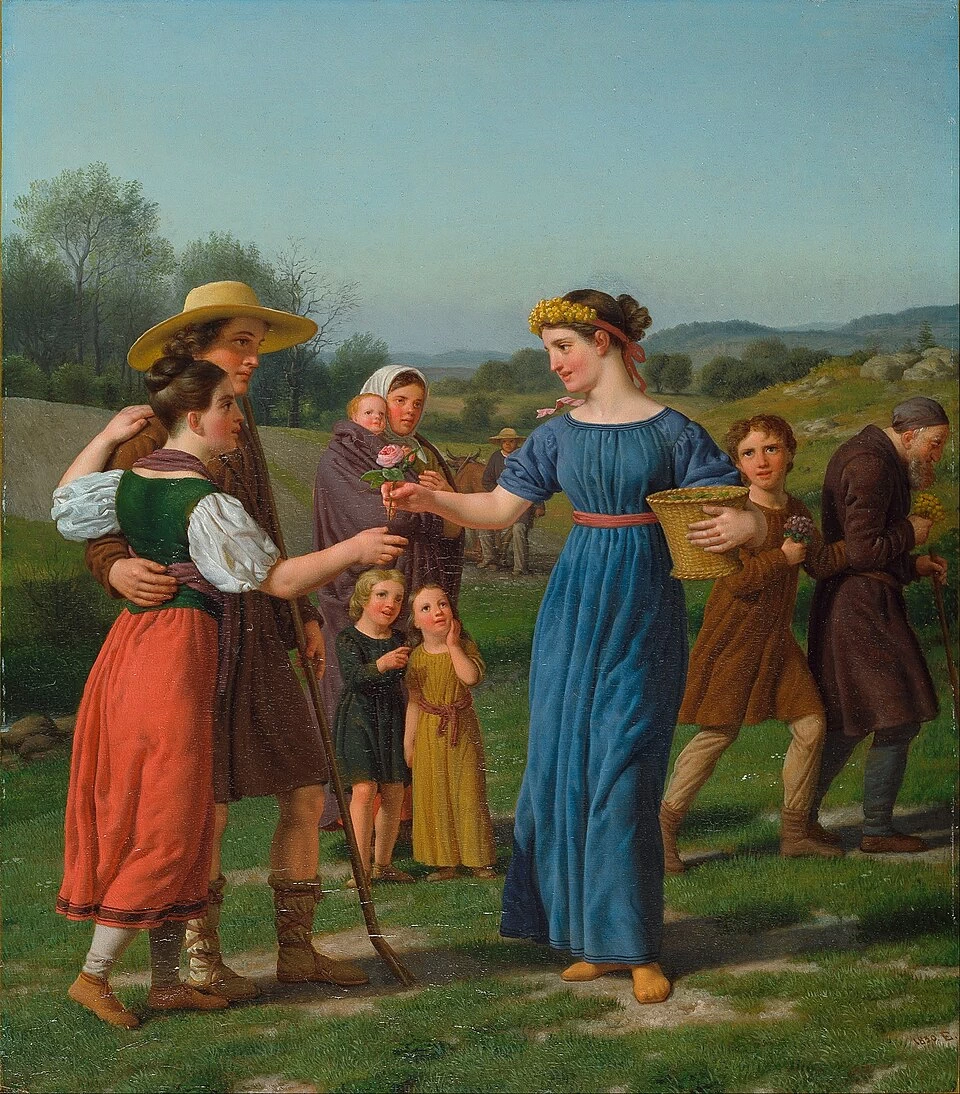 La fanciulla da lontano - Den Hirschsprungske Samling